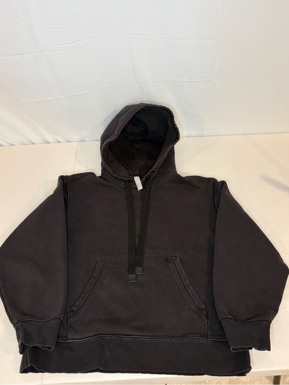 Athleta Black Women Pullover Hoodie